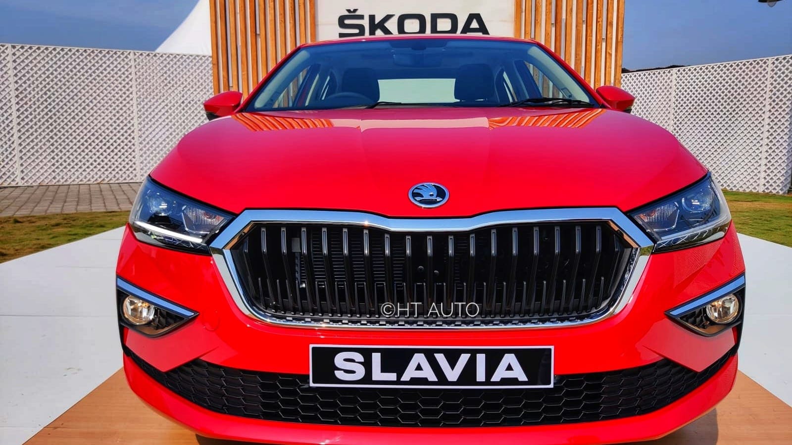 Slavia from Skoda has a very European exterior styling with modern elements insterspaced.