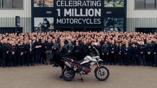 Triumph Tiger 900 special edition unveiled as the brand's one millionth bike.