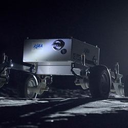 Nissan Lunar Rover concept is a pure electric rover designed to travel on moon surface and conduct researches.