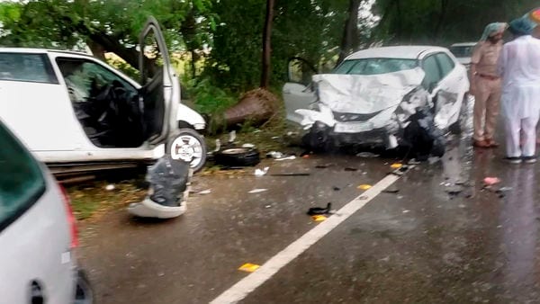 File photo of a road accident used for representational purpose only. (PTI)