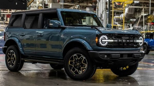 Ford Bronco sport utility vehicle at the carmaker's Michigan assembly plant in the US.