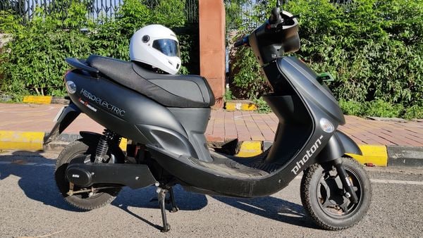 File photo of Hero Electric Photon Plus electric scooter.