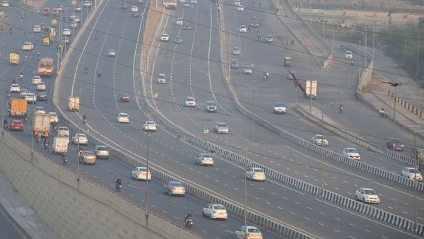 File photo of the Delhi-Meerut Expressway. (Uday Veer)
