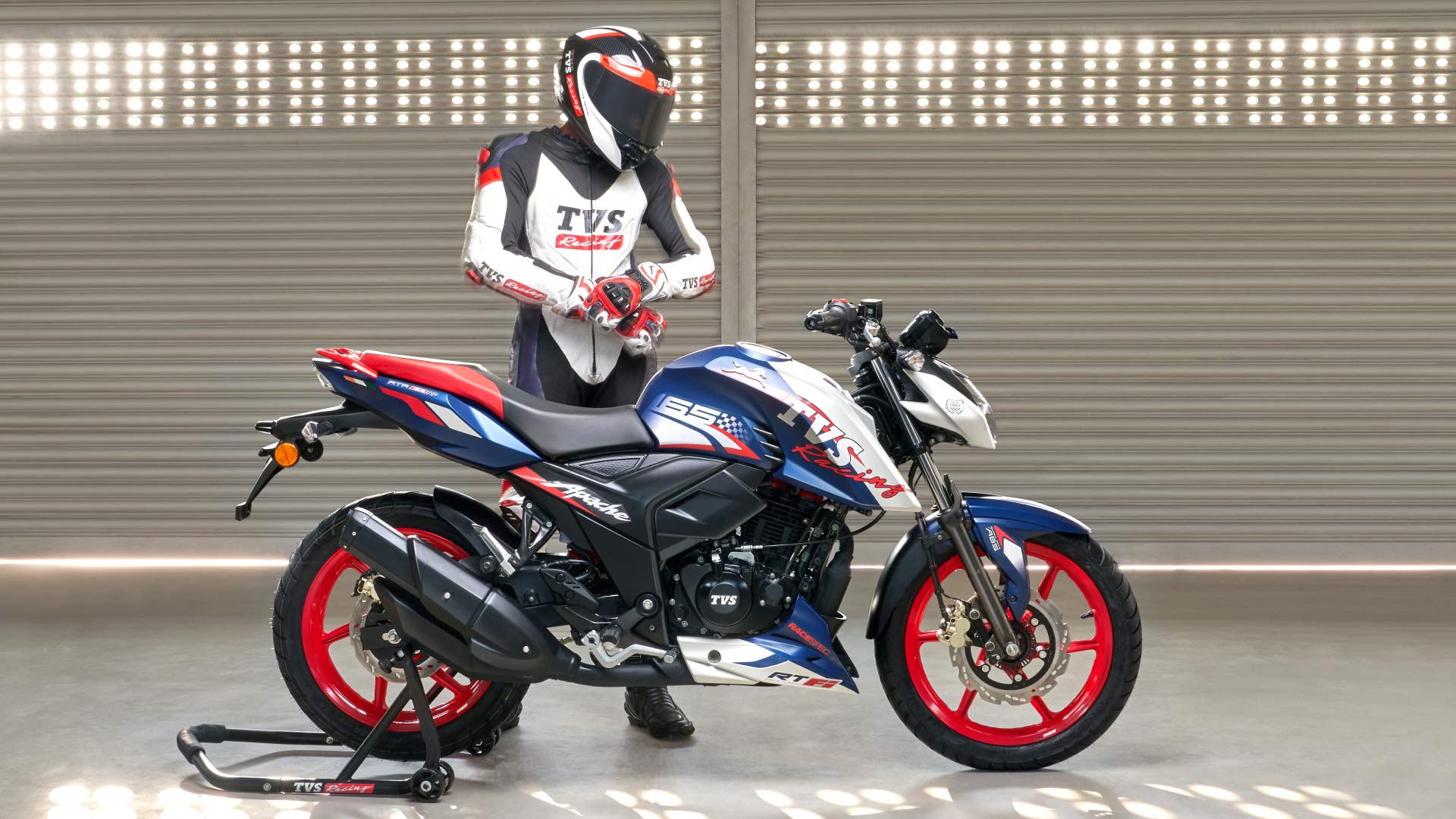 In Pics Meet The New TVS Apache RTR RP HT Auto