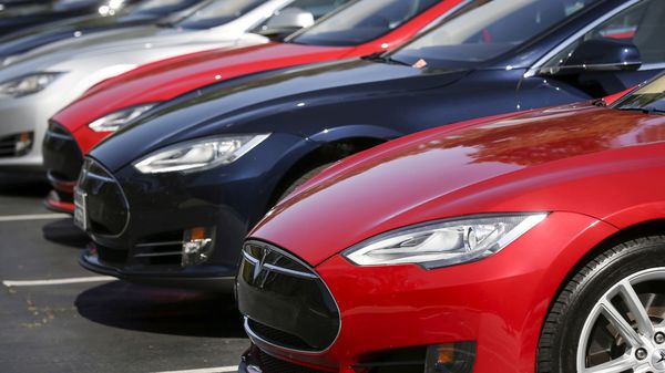 File photo of Tesla Model S electric vehicles. (REUTERS)