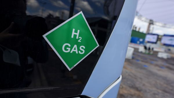 Centre is looking for prospects about green hydrogen as potential transport fuel, said Union Minister Nitin Gadkari. (File photo) (Bloomberg)