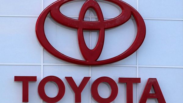 File photo of a Toyota logo seen on a dealership. (AP)