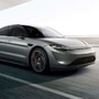 File photo of Sony Vision-S concept car that had been showcased to the world in 2020.