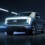 The union-built Ford F-150 Lightning pickup has already garnered nearly 200,000 reservations. (Ford)