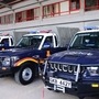 Mahindra Scorpio Single Cab pickup trucks as Nairobi Police Service vehicles. (Image: Twitter/Simba_corp)