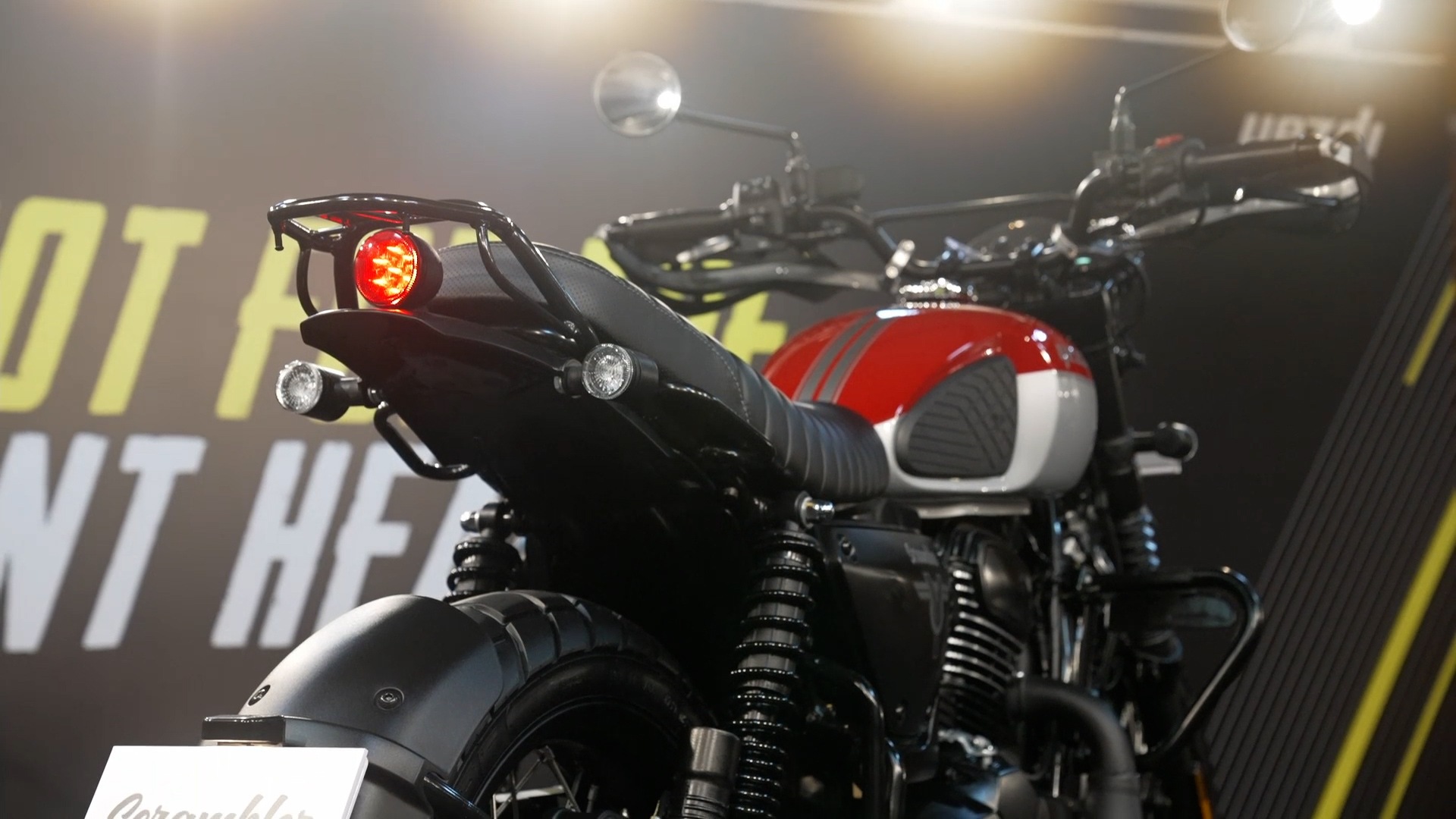 Mated to a six-speed gearbox, the bike can churn out maximum power of 29.1 PS and 28.2 Nm of peak torque. The suspension is similar to what the Roadster has to offer.