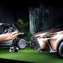 The Lexus concept vehicles are claimed to have been inspired by nature.