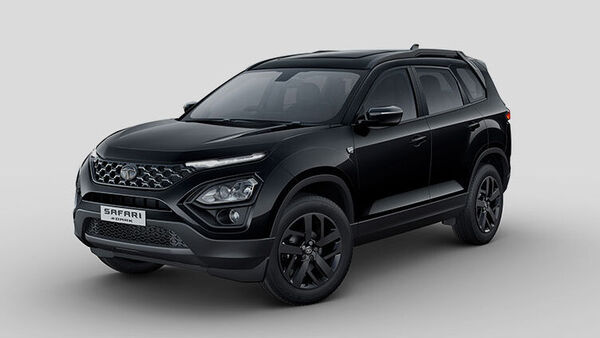 tata safari black edition images