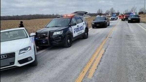 audi a4 police car