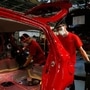 Employees wearing face masks work on a Yaris car at the Toyota car factory in Onnaing, northern France, (File phhoto used for representational purpose only) (AP)