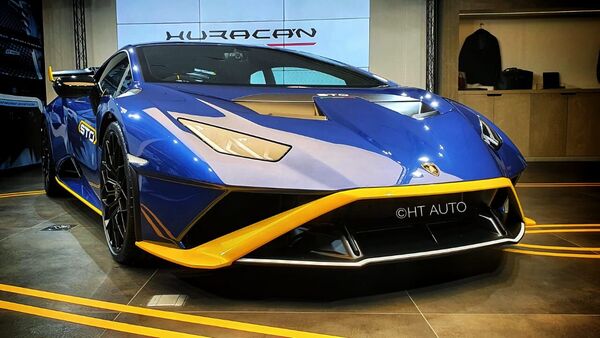 The Lamborghini Huracan STO was launched in India last year. (File photo)