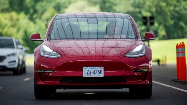 Tesla's Fremont plant rolled out approximately 444,600 cars last year. (REUTERS)