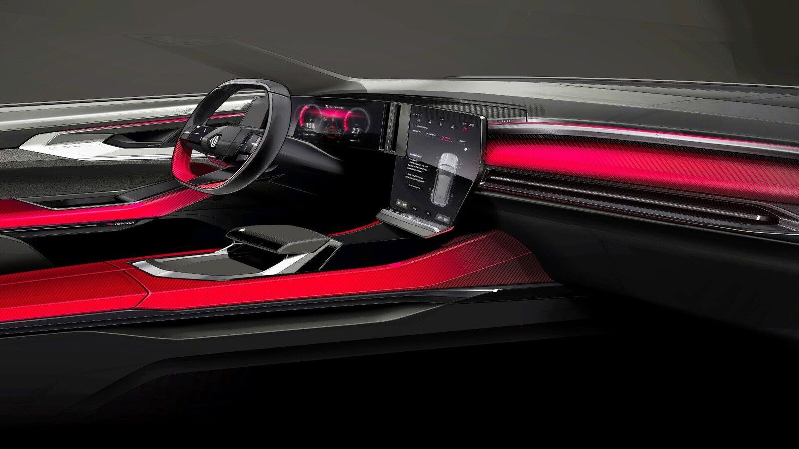 Renault Austral reveals its digital cockpit in latest teaser | HT Auto