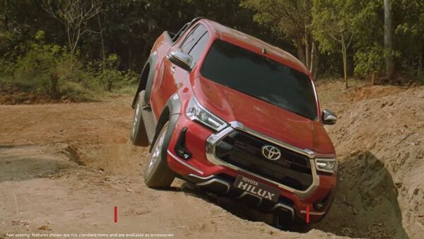 Toyota Hilux is based on the same platform that underpins Fortuner and Innova Crysta.