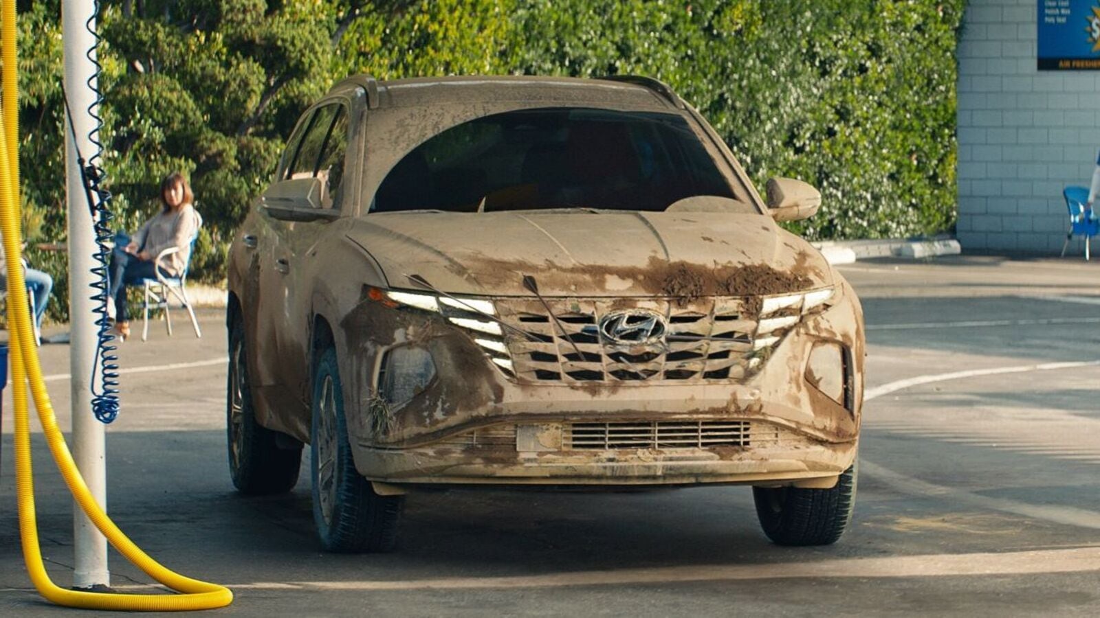 This modified Hyundai Tucson 'Beast' is in the new Uncharted movie