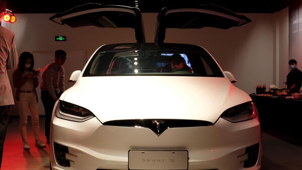 Photo d'archive d'une Tesla Model x (REUTERS)