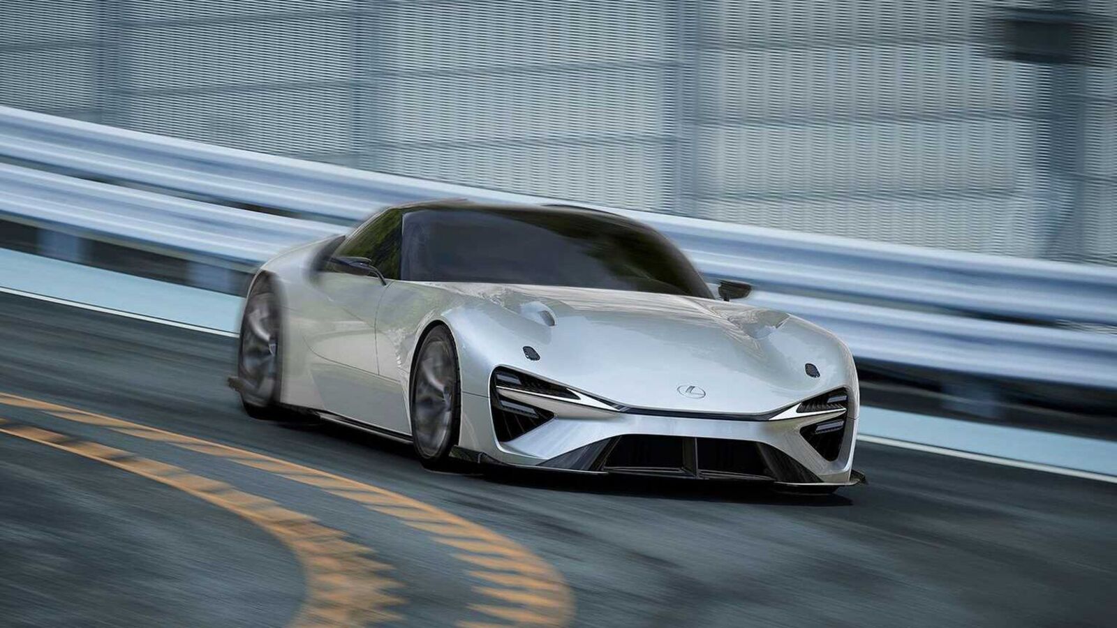 Lexus Drops More Images Of All Electric Lfa Successor How The E Supercar Looks Ht Auto