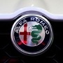 FILE PHOTO: The logo of Alfa Romeo is pictured at the LA Auto Show in Los Angeles, California, U.S., November 20, 2019. REUTERS/Lucy Nicholson/File Photo (REUTERS)