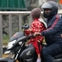 The Ministry of Road Transport and Highways has notified new safety rules for carrying children below four years of age on motorcycles today. (File photo) (Jitendra Prakash)