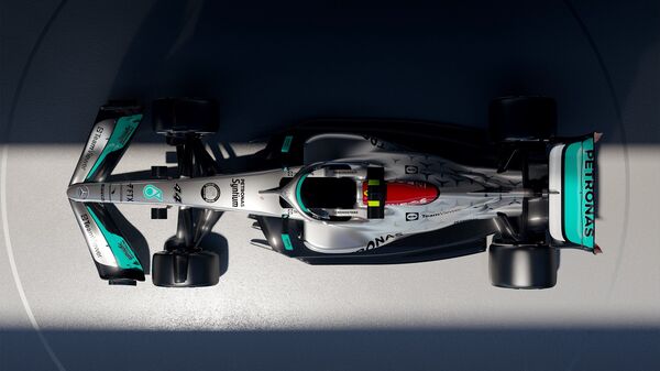 Lewis Hamilton F1 2021 Mercedes Car Design | Poster