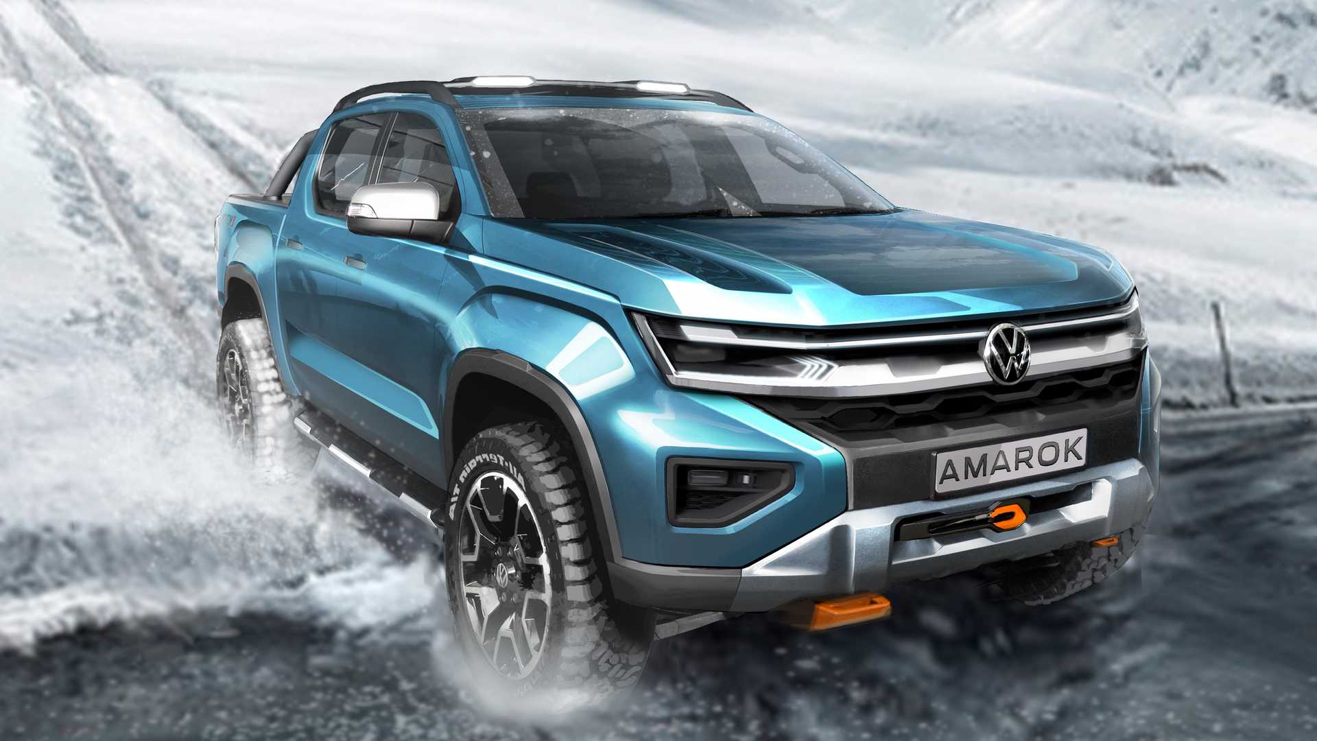 In pics 2023 Volkswagen Amarok is what we want in India, but it's not