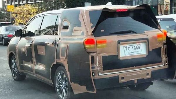 This camouflaged Toyota model, which resembles the seven-seater Innova MPV in India, was recently spotted testing under a camouflage. (Photo courtesy: Facebook/@Natthaphon Matsarat)