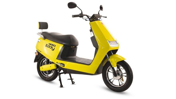 Hero Eddy electric scooter.