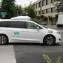 File photo of a Waymo self-driving car pulling into a parking lot at the Google-owned company's headquarters in Mountain View, California. (AFP)