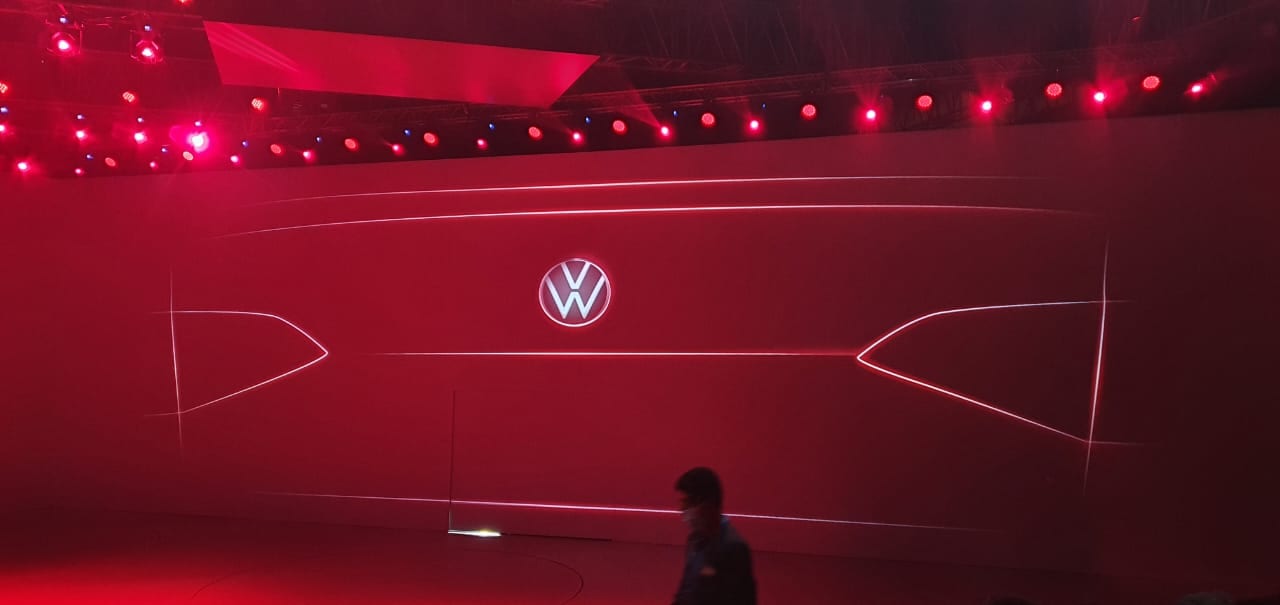 2022 Volkswagen Virtus unveil event.