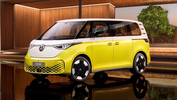 2022 Volkswagen ID.Buzz reborn as electric avatar of Kombi from the past.