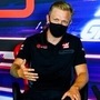 Haas driver Kevin Magnussen of Denmark attends the press conference ahead of the Abu Dhabi Grand Prix. (File photo) (AP)