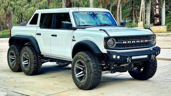 Ford Bronco 6x6 created by Apocalypse Manufacturing. (Instagram/Apocalypse6x6)