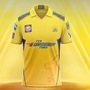 A look at the CSK team jersey for IPL 2022.
