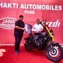 The deliveries of the new Jawa and Yezdi bikes took place across the company's 19 dealership touchpoints across Maharashtra.