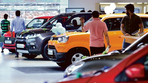 Automakers in India are worried about the deepening supply chain crisis. (MINT_PRINT)