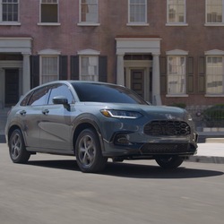 The new Honda HR-V SUV, based on the same platform as the Civic, will be launched later this year.