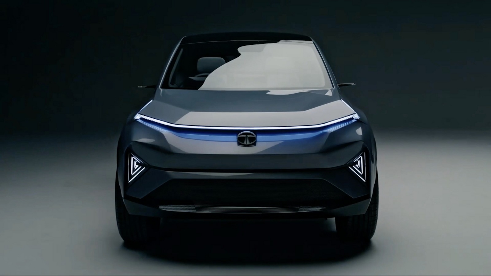Tata Concept CURVV Electric SUV Revealed Will Sit Above Nexon EV 