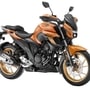 Representational image of Yamaha FZS 25 in Matte Copper.