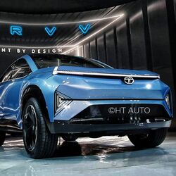 Tata CURVV Concept will be produced first as an electric vehicle and later in an ICE version.