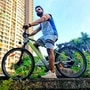 File photo of a Hero Lectro electric cycle