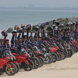 TVS Apache customers rode down from across the length and breadth of the country to participate in the latest AOG South Chapter ride event.