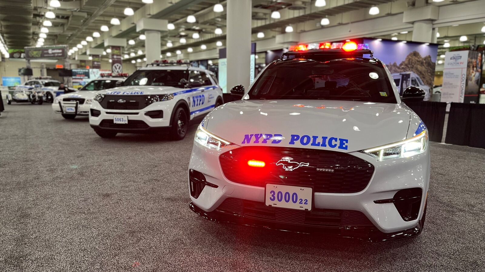 Ford Mustang Mach E Gt Joins Nypd Fleet As New York Police Go Green