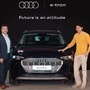 Actor Mahesh Babu with Head of Audi India Balbir Singh Dhillon. (Instagram/Balbir Singh Dhillon)