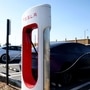 File photo of Tesla cars at a Tesla Supercharger station used for representational purpose only (AFP)