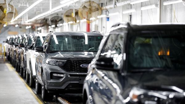 File photo of Ford Explorer SUVs (REUTERS)